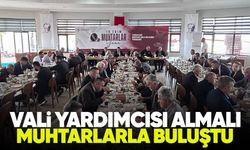 Vali Yardımcısı Almalı, muhtarlarla buluştu