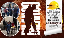 Valilik duyurdu: Zonguldak’ta maden faciasının acı bilançosu açıklandı