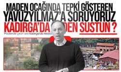 Maden faciasında hesap soran Yavuzyılmaz, Kadırga’daki çöken binada neredeydi?