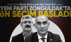 Yeni Parti Zonguldak'ta ön seçim başladı: Devrim Dural ve Turhan Oral yarışıyor