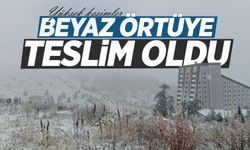 Yüksek kesimler beyaz örtüye teslim oldu