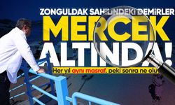 Zonguldak sahilindeki demirler mercek altında! Her yıl aynı masraf, peki sonra ne oluyor?