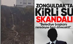Zonguldak'ta "kirli su" skandalı: "Belediye başkanı neredeyse beni dövecekti!"