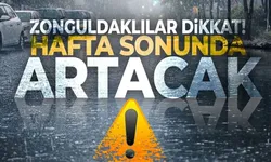 Zonguldak’ta sağanak alarmı! Yağış hafta sonu da sürecek