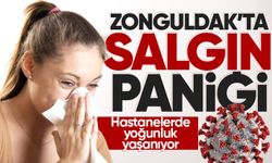 Zonguldak'ta salgın hastalıklar artışta! Hastanelerde yoğunluk yaşanıyor