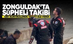 Zonguldak sahilinde şüpheli takibi: GBT kontrolüne takıldı
