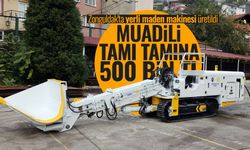 Zonguldak'ta yerli maden makinesi üretildi: İthal muadili 500 bin dolar