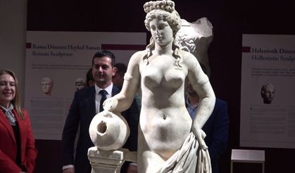Su perisi heykeli değil Afrodit heykeli olduğu ortaya çıktı
