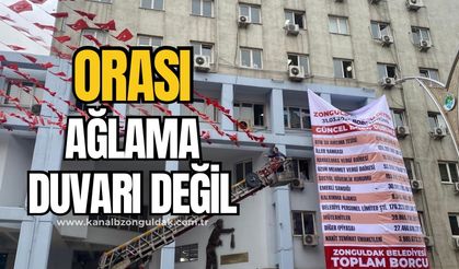 “Sanki CHP Belediyeyi bir dönem borçsuz devretti”