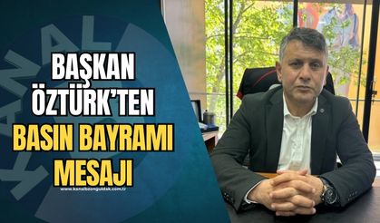 İl Başkanı Mustafa Öztürk 24 Temmuz Basın Bayramı mesajı yayımladı