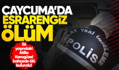 Çaycuma'da esrarengiz ölüm: 36 yaşındaki Atilla Karagüzel ölü bulundu!