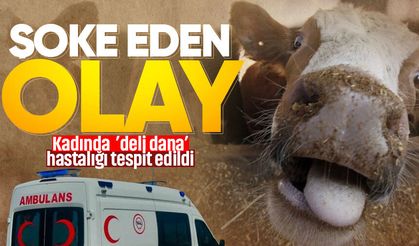 Bir hastada ’deli dana’ hastalığı tespit edildi