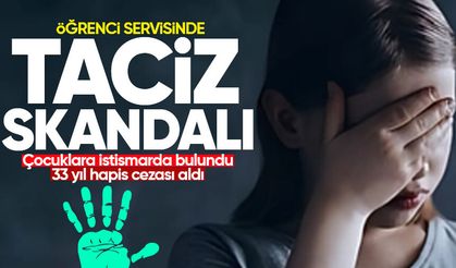 Öğrenci servisinde taciz skandalı: Çocuklara istismarda bulundu!