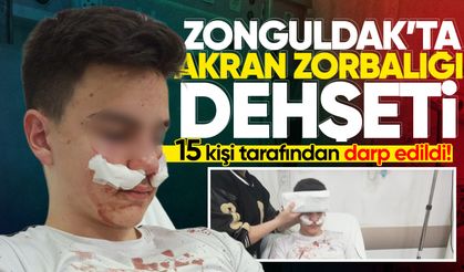 Zonguldak’ta okul çıkışı d*hşet: 15 kişi 14 yaşındaki öğrenciye saldırdı!