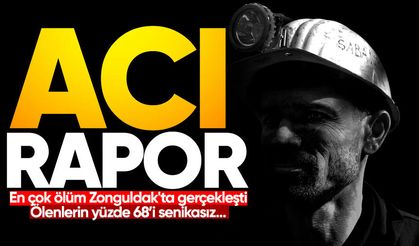Acı rapor yayınlandı: En çok ölüm Zonguldak'ta gerçekleşti!