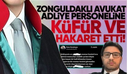 Avukat Enes Karakaya adliye personeline küfür etti: Türkeş Güney açıklama yaptı!