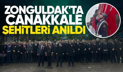 Zonguldak'ta Çanakkale şehitleri anıldı