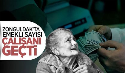 Zonguldak'ta emekli sayısı çalışanları geçti