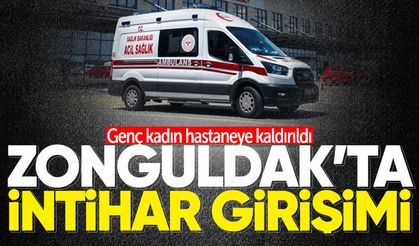 Zonguldak'ta int*har girişimi: Genç kadın hastaneye kaldırıldı