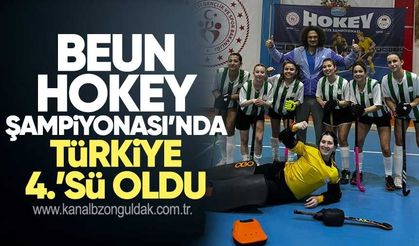 BEUN, İlk Kez Yer Aldığı Hokey Şampiyonası’nda Türkiye 4.’sü Oldu