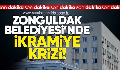 Zonguldak Belediyesi’nde İkramiye Krizi