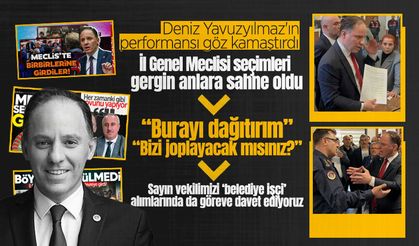 Milletvekili Deniz Yavuzyılmaz'ın performansı göz kamaştırdı