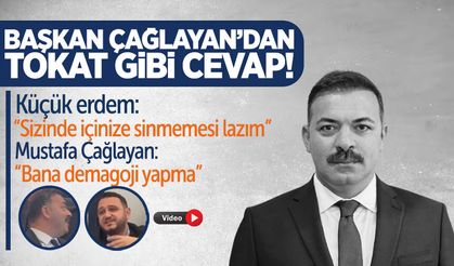 Mustafa Çağlayan’dan tokat gibi cevap: "Demagoji yapma!"