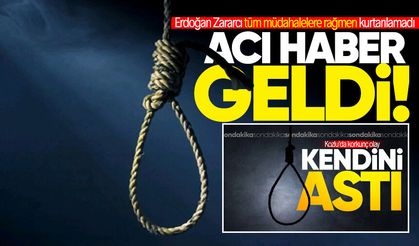 İntih*r girişiminden acı haber: Erdoğan Zararcı hayatını kaybetti