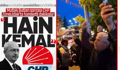 Mutlak Butlan sonrası CHP Zonguldak'ta hareketli dakikalar: "Hain Kemal, Satılmış Kemal..."