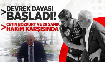 "Yüzyılın Davası" başladı: Eski başkan Çetin Bozkurt ve 29 sanık hakim karşısında!