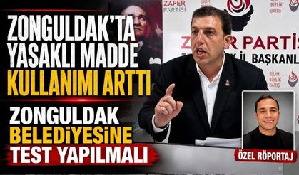 ÖZEL RÖPORTAJ | Turhan, Zonguldak Belediyesine yasaklı madde testi yapılmalı!
