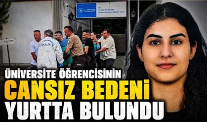 Tıp Fakültesi öğrencisi yurt odasında ölü bulundu
