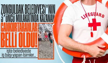 Zonguldak Belediyesi'nde iş başı yapacak 6 cankurtaran belli oldu! Dikkat çeken detay...