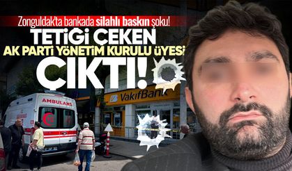 Zonguldak'ta bankada silahlı baskın şoku! Ateş açan şahsın kimliği herkesi şaşırttı...