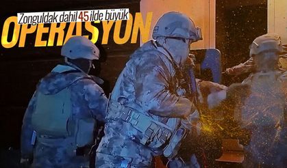 Zonguldak'ta büyük uyuşturucu operasyonu