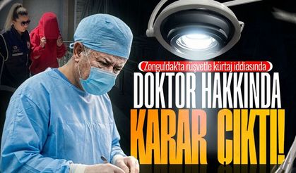 Zonguldak'ta rüşvetle kürtaj iddiasında doktor hakkında karar çıktı