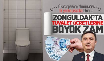 Zonguldak'ta tuvalet ücretlerine yüzde 20 zam geldi