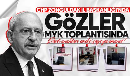 CHP Zonguldak İl Başkanlığı'nda gözler MYK toplantısında