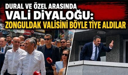 Devrim Dural ve Özgür Özel arasında Zonguldak Valisi diyaloğu: Valiyi tiye aldı!