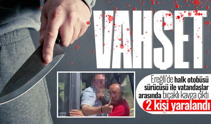 Ereğli'de bıçaklı kavga: 2 kişi yaralandı