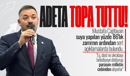 Mustafa Çağlayan'dan CHP'ye salvo: "Eş, dost ve akrabayı belediyeye doldurup parasını milletin cebinden alıyorlar"