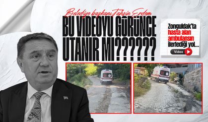 Zonguldak'ta ambulans çilesi: Hasta taşımak işkenceye döndü...