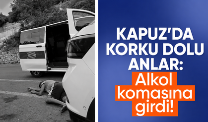 Kapuz'da korku dolu anlar: Alkol komasına girdi!
