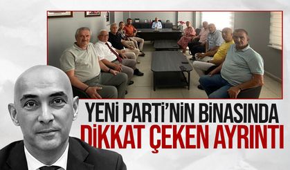 YENİ Parti’nin yeni binasında dikkat çeken ayrıntı