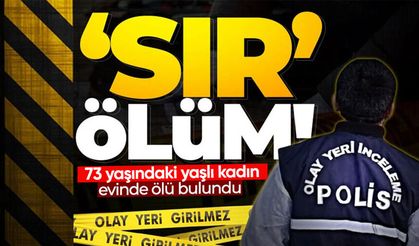 Zonguldak'ta 73 yaşındaki kadın evinde ölü bulundu