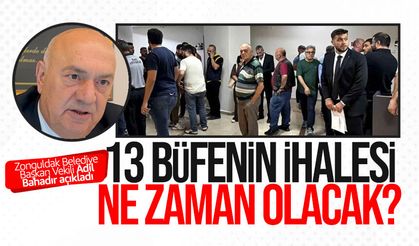 Adil Bahadır açıkladı: 13 büfenin ihalesi ne zaman olacak?