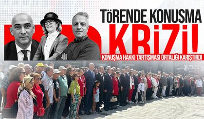 Törende konuşma krizi: Konuşma hakkı tartışması ortalığı karıştırdı