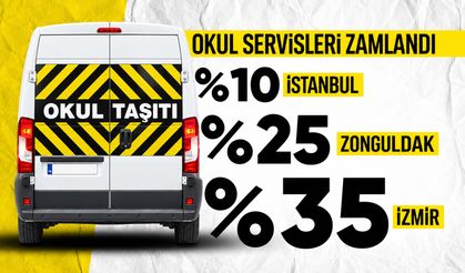 Zonguldak'ta okul servisi ücretlerine zam geldi, veliler tepki gösterdi