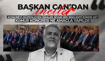 İl Başkanı Olcay Can’dan 'Kömür Kongresi' tepkisi