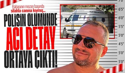 Emekli polis memurunun ölümünde acı detay! Babasının mezarı başında canına kıymış...
